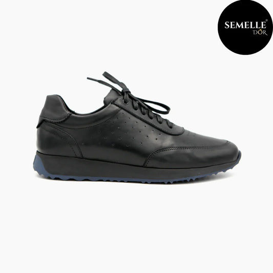 S10 Basket Noir en Cuir