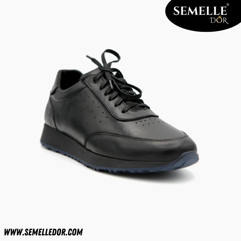 S10 Basket Noir en Cuir