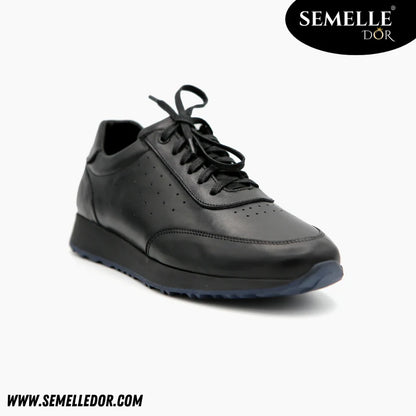 S10 Basket Noir en Cuir